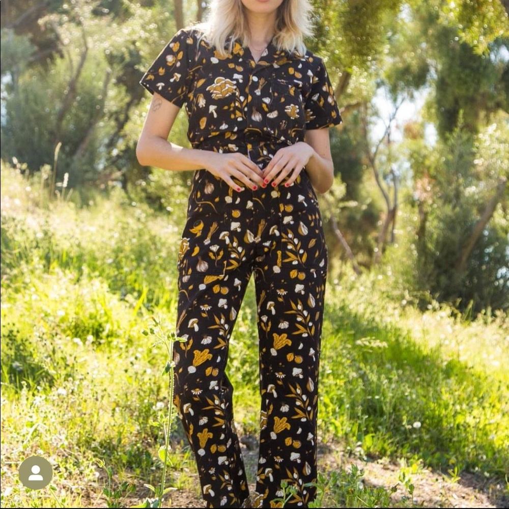 Cookbook Print Jumpsuit